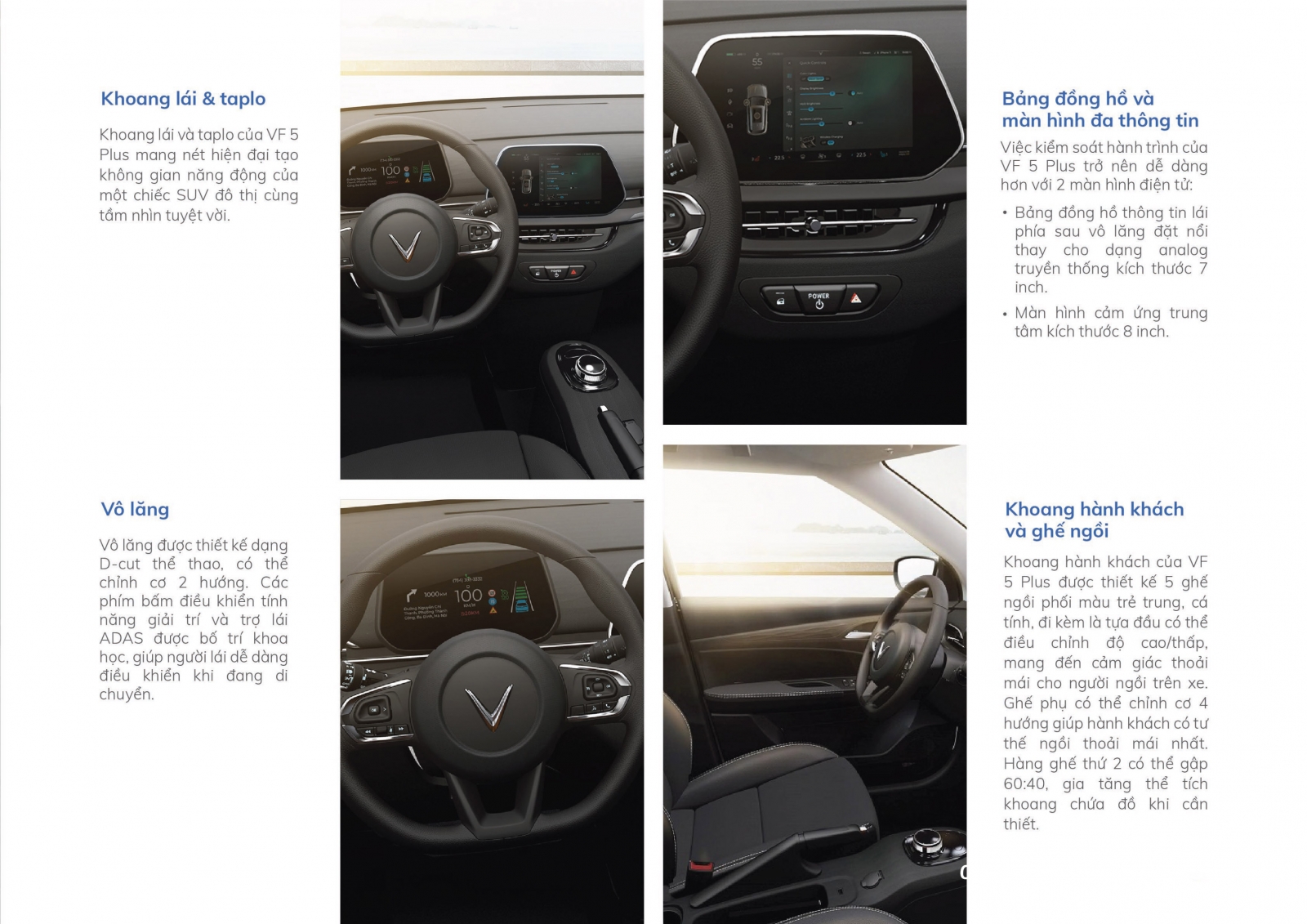 nội thất vinfast vf5